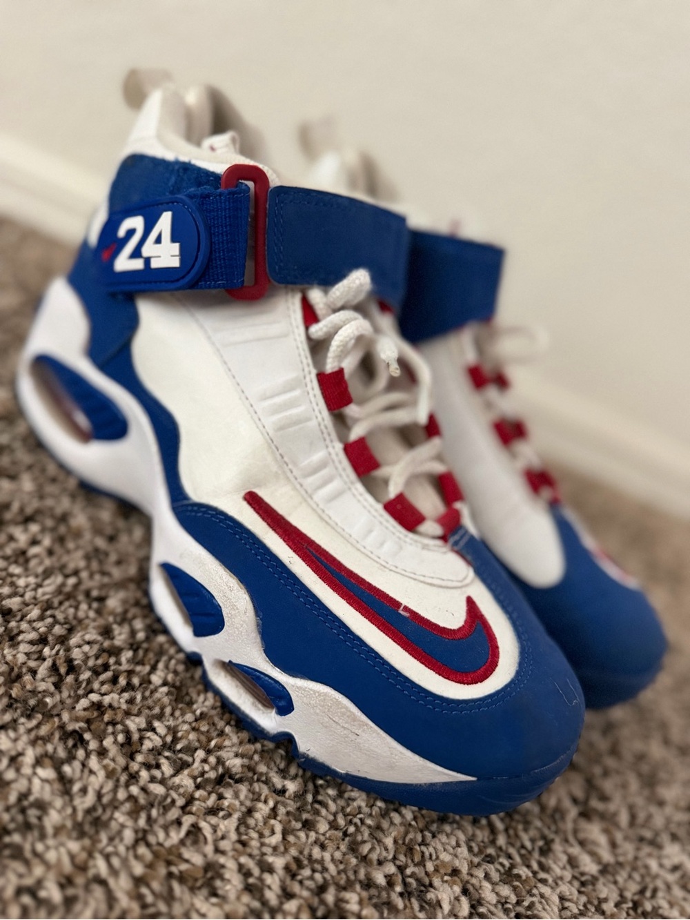 Nike Air Griffey Max 1 USA Red White and Blue High-Top
